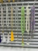 33 lacquered glass beads of Muslim prayer beads, alloy whisk tips, fifty to twelve per piece. The price is the price per piece Specification image
